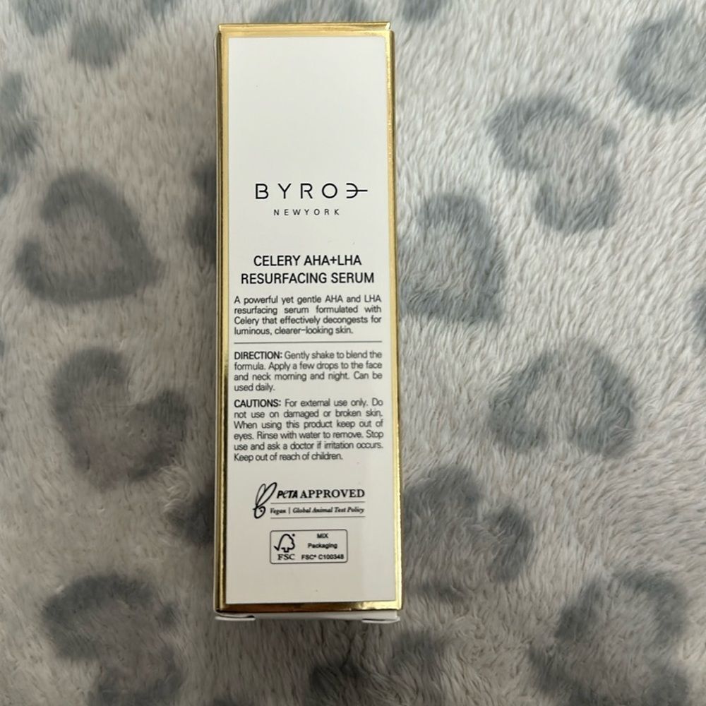 Byroe| Gentle Celery Serum for Resurfacing and Acne Prone Skin